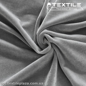 Велюр бархат 8170246C7 светло-серый