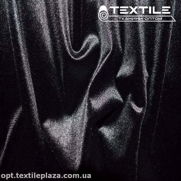 Велюр на дайвинге 3335C4 черный