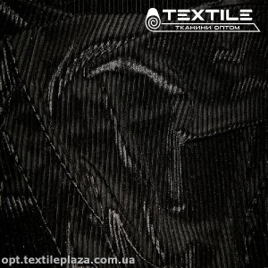 Велюр жаккард 3475D1C5 полоска, черный