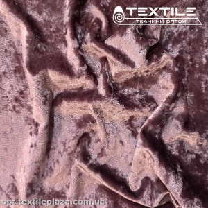 Велюр мрамор 4241C3 кофе с молоком