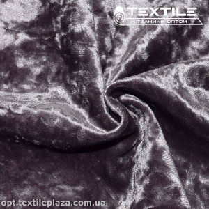 Велюр мрамор 2930C5 серо-лиловый