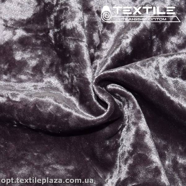 Велюр мрамор 2930C5 серо-лиловый