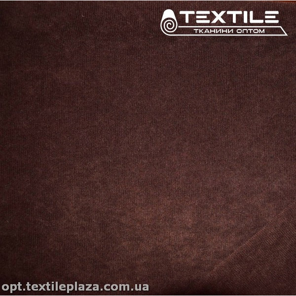 Микровельвет 4269C26 кофейно-коричневый