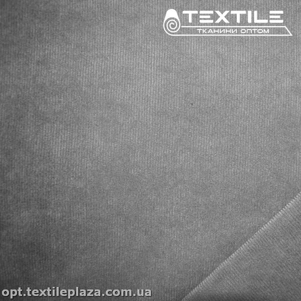 Микровельвет 4269C15 серый