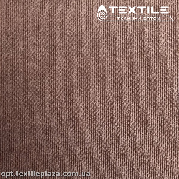 Микровельвет 4246C16 темно-коричневый