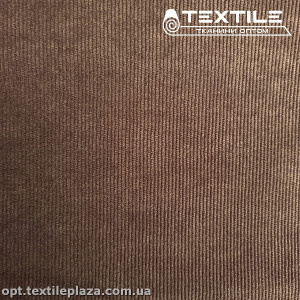 Микровельвет 4246C27 серо-коричневый