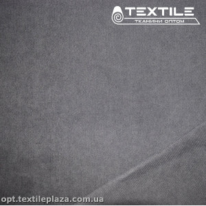 Микровельвет 4269C19 платиново-серый