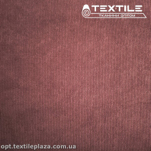 Микровельвет 4231C21 коричнево-бордовый