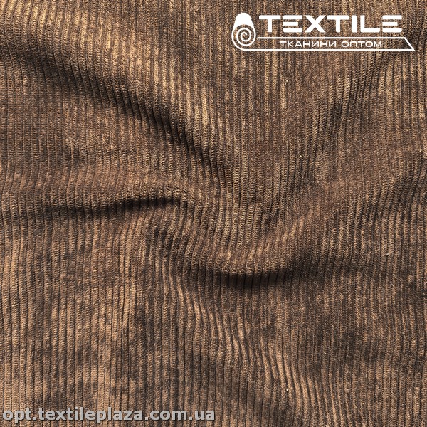 Вельвет 4131C9 серо-коричневый