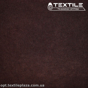 Микровельвет 4269C28 черно-коричневый