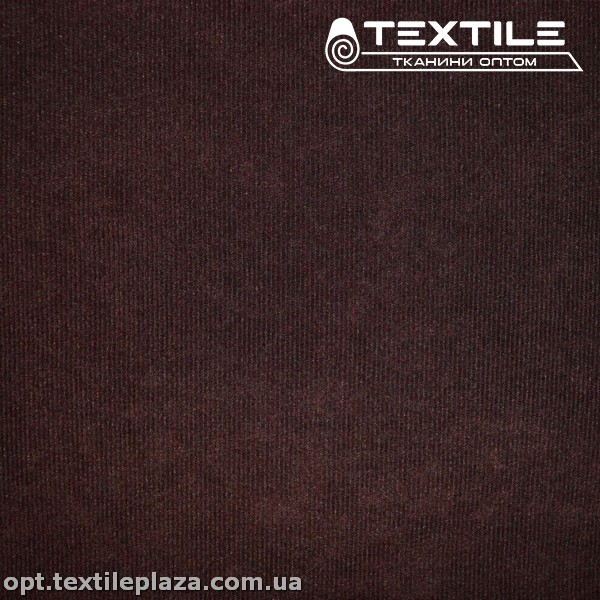 Микровельвет 4269C28 черно-коричневый