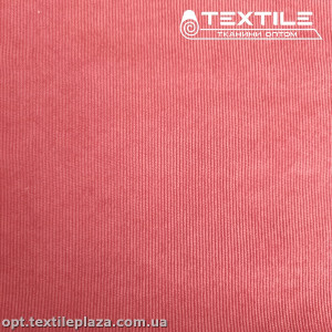 Микровельвет 4231C24 бордово-кирпичный