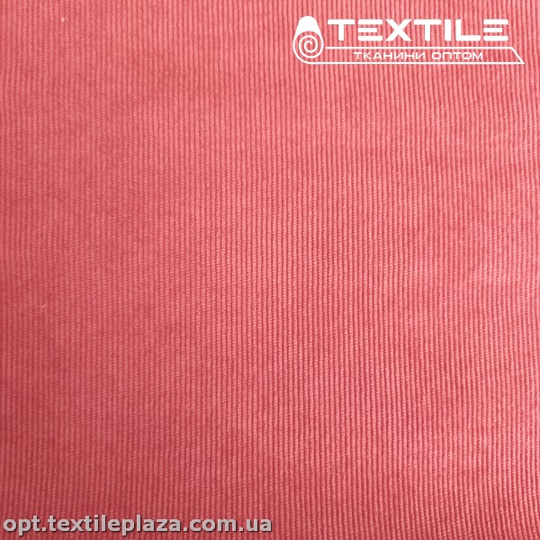 Микровельвет 4231C24 бордово-кирпичный