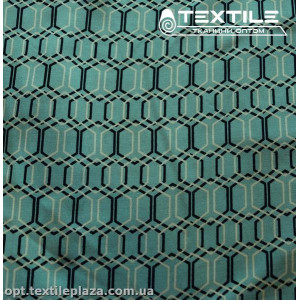 Штапель цветной 3895D23C1 соты, фисташковый