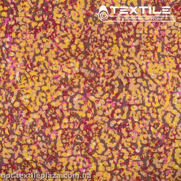 Штапель цветной 4076D39C3 цветы, синий