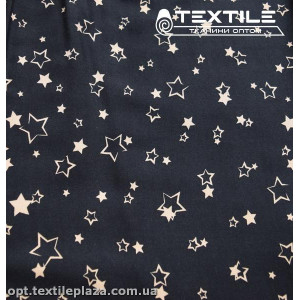 Штапель цветной 3823D28C2 звезды, черный