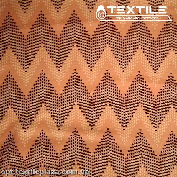 Штапель цветной 3895D24C1 узор, пудровый